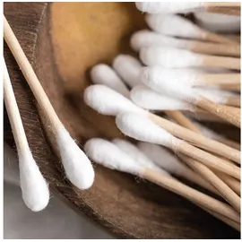 BestLivings Bambus Wattestäbchen 400 Stück