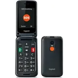 Gigaset GL590 - Klapphandy - schwarz Klapphandy (2,8 Zoll) schwarz