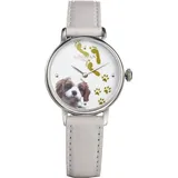 Locman - Armbanduhr - Damen - Quarz - 1960 Fantasy - F253A08S-00WHCA1PW - Beige/Weiß