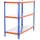 simonclick Lagerregal Stahl 1000x1100x400 mm Blau/Orange