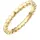 Glanzstücke München Ring aus Sterling Silber in gelbgold | Gr.: 56