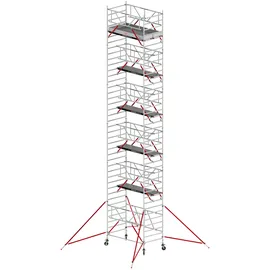 Altrex RS Tower 55-S mit Safe-Quick® 12,8m Arbeitshöhe Fiber-Deck 3,05m