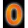 CONACORD Hausnummernleuchte 0 Reflektierend Orange