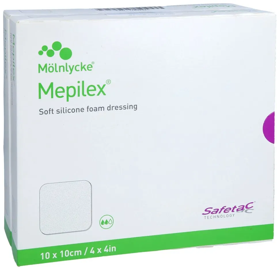 Mepilex 10x10 cm Schaumverband 10 St