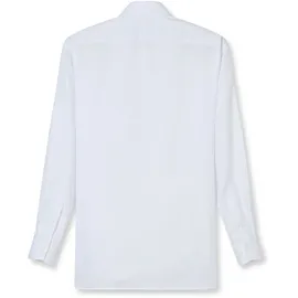 Olymp Businesshemd OLYMP Luxor, modern fit, Herren, Gr. 44, N-Gr, weiß, 100% Baumwolle, Hemden