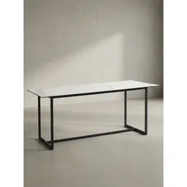 KADIMA DESIGN Esszimmertisch 180 x 90 x 76 cm weiß