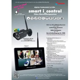 Stabo Zusatz-Funk-Farbkamera für Video-Überwachungssystem i_Control