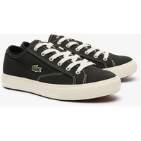 Sneaker LACOSTE "BACKCOURT 124 1 CMA" Gr. 47, schwarz-weiß (blk, off wht) Schuhe Stoffschuhe