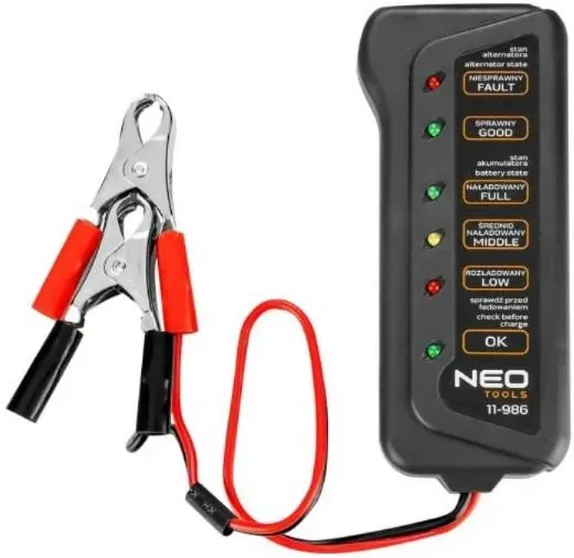 NEO TOOLS Prüfgerät, Batterie 11-986