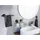 Wenko Bivio Handtuchhalter ohne Bohren Schwarz