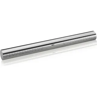 GEFU REGO Edelstahl Nudelholz einstellbar für Teigstärken 2,5 - 10 mm