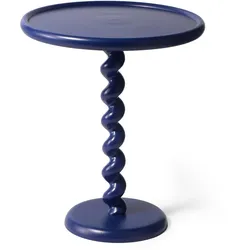 Pols Potten - Twister Beistelltisch, tiefes blau