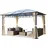 3 x 4 m inkl. Seitenteile champagner