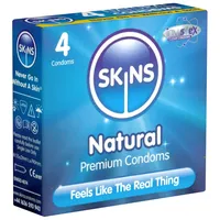 Skins Condoms Skins Natural Kondome Vanilla 4 St.