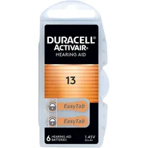Duracell Knopfzelle 13 6 St.
