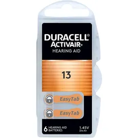 Duracell Knopfzelle 13 6 St.