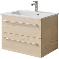 Saphir »Serie 6025 Mineralmarmor-Waschtisch mit Unterschrank, 67 cm breit«,