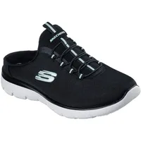 SKECHERS Damen Sabot Schwarz - 41 EU