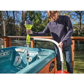 RYOBI RY18STPA-0 18V, Wasserpumpe, Tauchpumpe, Gartenpumpe, 3.360 l/h Förderleistung,