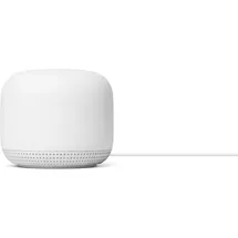 Google Nest Wifi WLAN-Router Dual-Band (2,4 GHz/5 GHz) Gigabit Ethernet Weiss, Router, Weiss