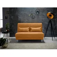 INOSIGN Schlafsofa »Gina«, mit einem Handgriff vom Sofa zum Bett orange