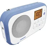 Sangean PR-D12BT W/Blue(Traveller 120) UKW Kofferradio wiederaufladbar