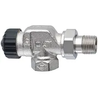 HEIMEIER Thermostat-Ventilunterteil mit geringem Widerstand, Axialform, DN10
