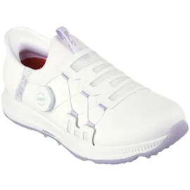 SKECHERS Golfschuh Slip-ins: GO GOLF Elite 5 - Slip 'In - Damen WEISS / VIOLETT 39.5 EU 39.5