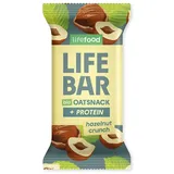 Lifefood Oat Snack Protein Haselnuss Riegel 40 g