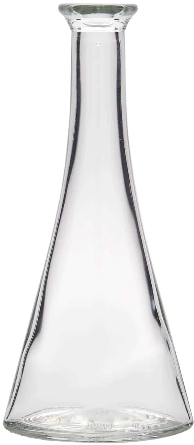 Glazen fles 'Veronica', 100 ml, halfrond, monding: kurk