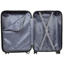 warenhandel könig Borsum 4-Rollen Cabin 55 cm / 38 l rot/gestreift