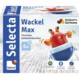 Selecta 61066 - Stehaufmännchen, Wackel Max, Greifling, Holz, 13 cm