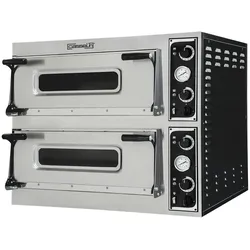 Elektrischer Pizzaofen 2x4 Pizzen 40cm CFRPE2440 Casselin