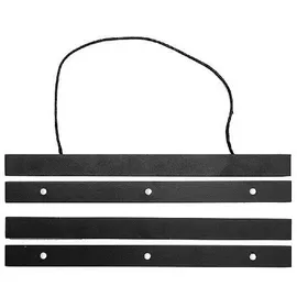 Rico Design Posterleiste Magnetisch, Din A3 Schwarz