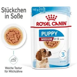 Royal Canin Medium Puppy 10 x 140 g