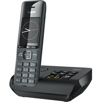 Gigaset Comfort 520A Telefon DECT mit Anrufbeantworter titan-schwarz Farbdisplay