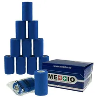 MaDDma 12 Haftbandagen Größe+Farbe wählbar - selbsthaftende Bandage Fixierverband