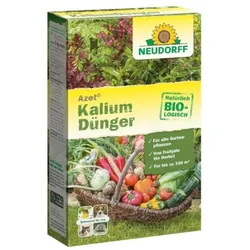 Neudorff Azet Kaliumdünger ? Bio-Dünger gleicht Kaliummangel aus und verbessert Geschmack, 2 kg für 100 m2, 01280