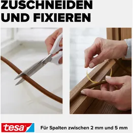 Tesa Dichtband Gummi Braun 10 m x 9 mm