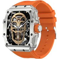Militär Smartwatch Herren mit Telefonfunktion für Android iOS 1.95 Zoll AMOLED Touchscreen Fitnessuhr Blutdruck Herzfrequenz Schlafmonitor IP68 Wasserdicht Outdoor Sportuhr Langer Akku 123 Sportmodi