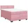 vidaXL Boxspringbett 140 x 200 cm Dunkelrosa