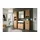 xonox.home Waschbeckenunterschrank 2 Schubladen 60 x 56 x 34 cm Braun/Schwarz