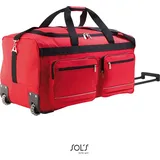 SOLS Bags Reisetasche mit Rollen Sport- und 71000 red 67 x 34 x 33 cm