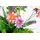 OTTO home Kunstpflanze OTTO HOME, bunt (rosa, lavender), B:32cm H:30cm L:20cm, Polyester, Kunstpflanzen, Kunstpflanze