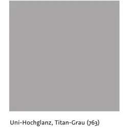 Hochglanz-Oberfläche, Titan-Grau (763)