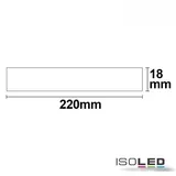 ISOLED Deckenlampe Slim 18mm IP52 Trafo integriert, neutralweiß