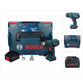 Bosch Professional, Heissluftföhn, Bosch GHG 18V-50 Professional Akku Heissluftgebläse 18 V 300° C / 500° C + 1x ProCORE Akku 8,0 Ah +