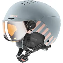 Uvex Rocket jr Visor 51-55 cm rhino-blush matt
