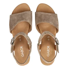 Gabor Plateau-Sandaletten Damen Beige 37