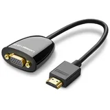 UGREEN HDMI-VGA Adapter 25 cm Schwarz